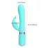 Pillow Talk Lively - Rechargeable Vibrator with Clitoral Arm (Turquoise)