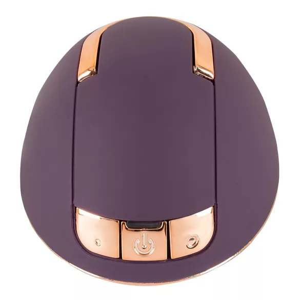 Belou - Rechargeable Rotating Vulva Massager Vibrator (Purple)