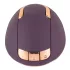 Belou - Rechargeable Rotating Vulva Massager Vibrator (Purple)