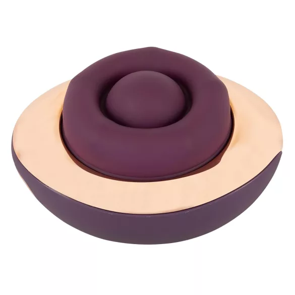 Belou - Rechargeable Rotating Vulva Massager Vibrator (Purple)