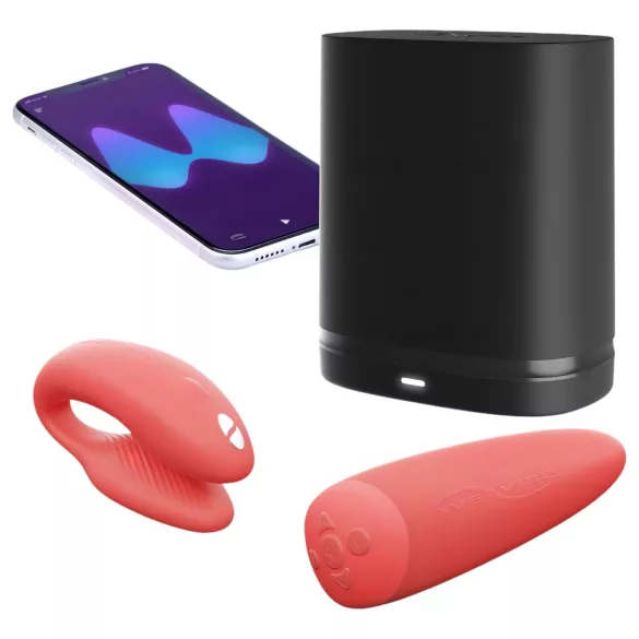 We-Vibe Chorus - Smart Rechargeable Couples Vibrator (Orange)