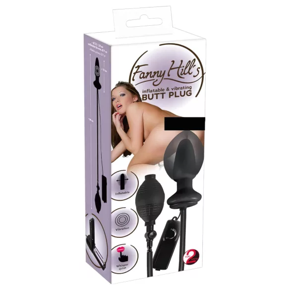 You2Toys - Inflatable Anal Vibrator (Black)