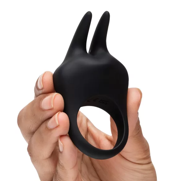 Fifty Shades of Grey Sensation - clitoral stimulating penis ring (black)