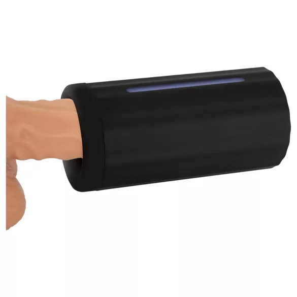 Rebel Pleasure Pro - Rechargeable, 3-Function Masturbator (Black)