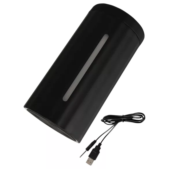 Rebel Pleasure Pro - Rechargeable, 3-Function Masturbator (Black)