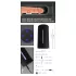 Rebel Pleasure Pro - Rechargeable, 3-Function Masturbator (Black)