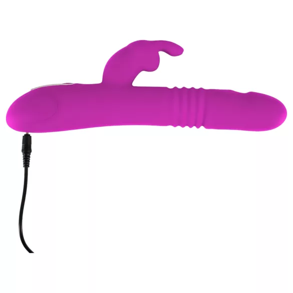SMILE Rabbit - Rechargeable, Clitoral Arm Thrusting-Rotating Vibrator (Pink)