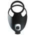 Rebel - Rechargeable Vibrating Ring & Stimulation Toy (Black)