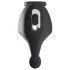 Rebel - Rechargeable Vibrating Ring & Stimulation Toy (Black)
