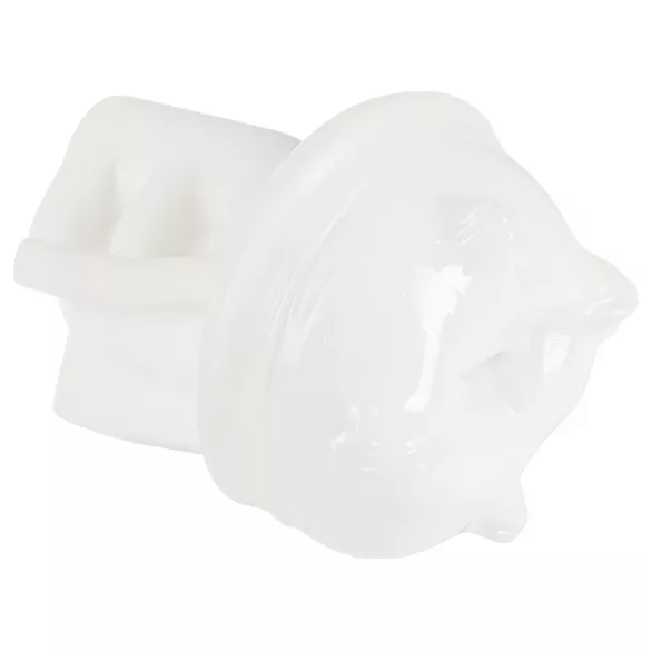 STROKER - Rechargeable, Suction-Vibrating Masturbator (White)