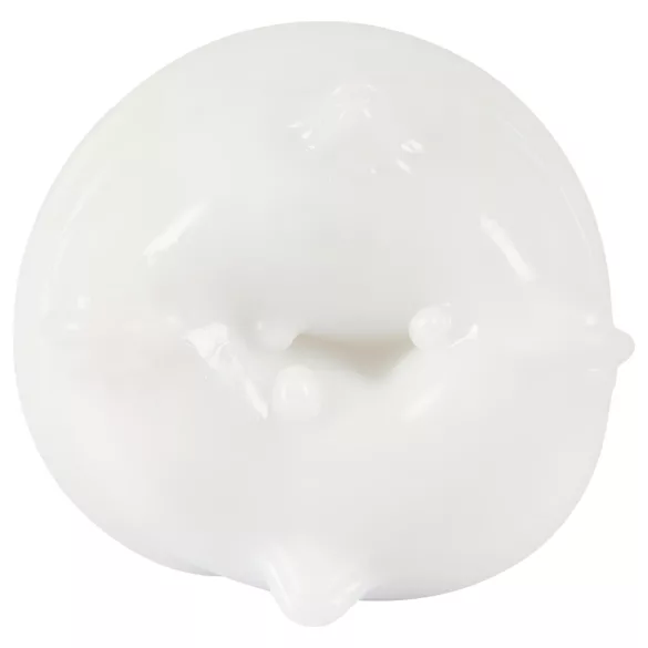 STROKER - Rechargeable, Suction-Vibrating Masturbator (White)