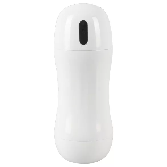 STROKER - Rechargeable, Suction-Vibrating Masturbator (White)