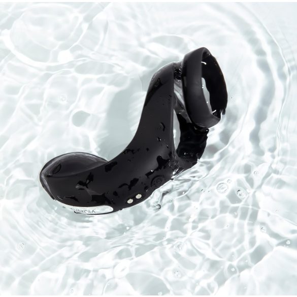 Svakom Benedict - Black Vibrating Penis Ring & Perineum Stimulator