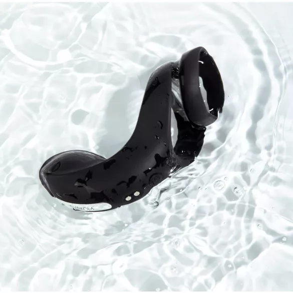Svakom Benedict - Black Vibrating Penis Ring & Perineum Stimulator