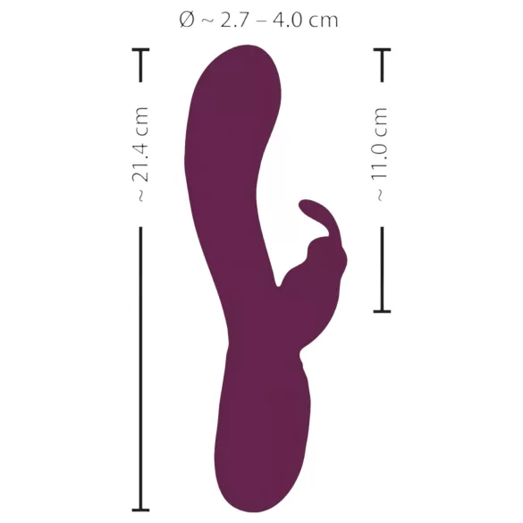 SMILE - Rechargeable 3-Motor, Clitoral Arm Vibrator (Purple)