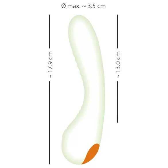 You2Toys Glow-in-the-Dark G-Spot Vibrator (White)