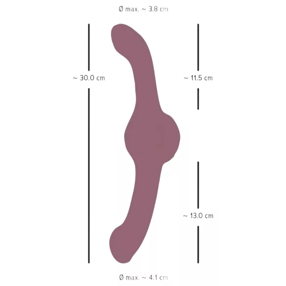 You2Toys Turbo Shaker - Dual-Ended Vibrator (Purple)