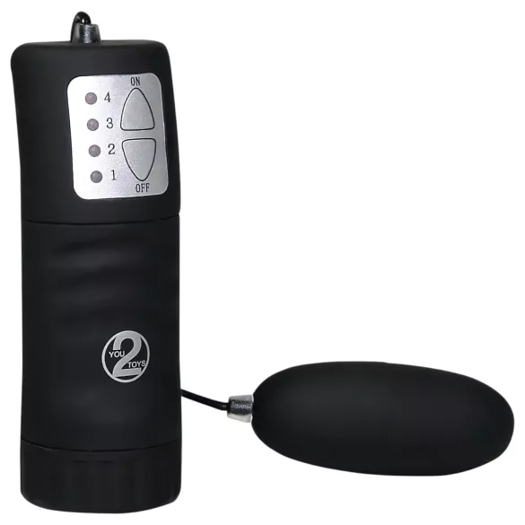 You2Toys - Velvet Black Vibrating Egg - Silky Smooth