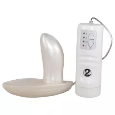 You2Toys - Shell Strap-On Vibrator (White)