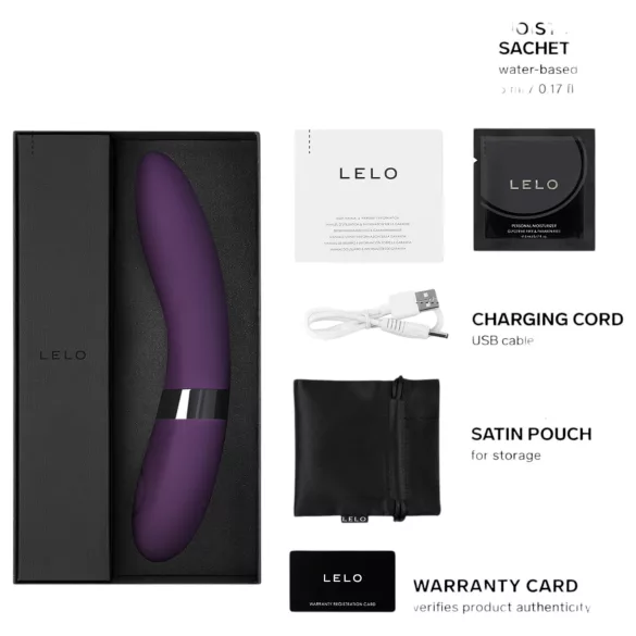 LELO Elise 2 - Deluxe Vibrator (Purple)