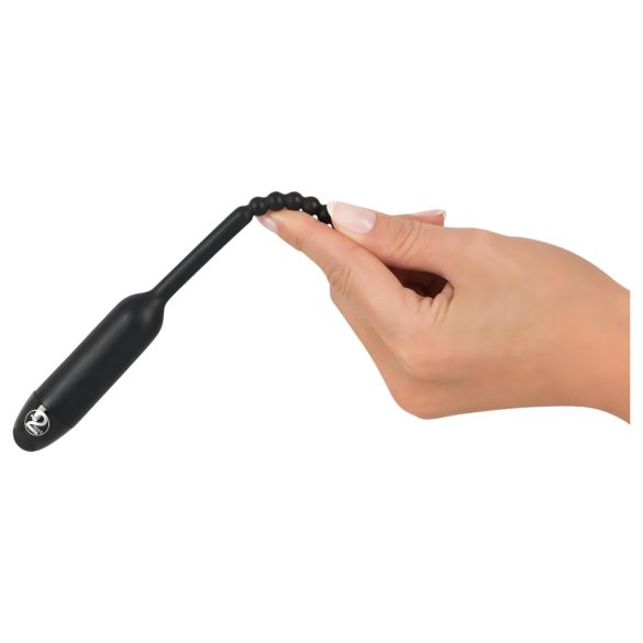 You2Toys Pearl Dilator - Vibrating Urethral Wand (0.8cm, Black)