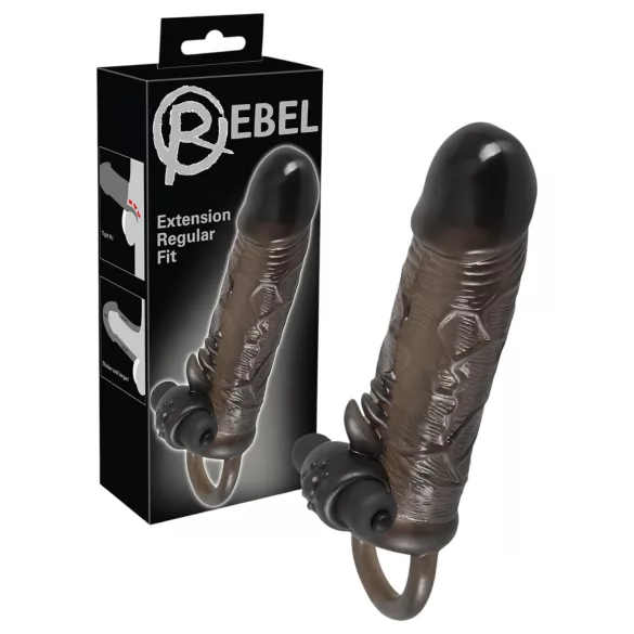 Rebel Regular - Vibrating Sleeve (19cm)