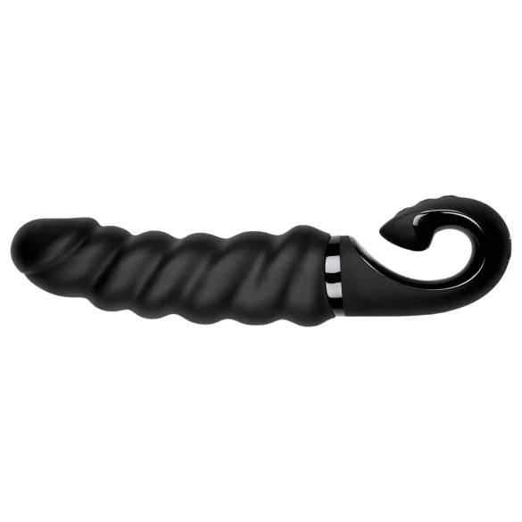 Gvibe G-jack 2: Rechargeable, Waterproof Silicone Vibrator (Black)