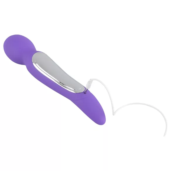 SMILE Wand - Dual Motor Massager Vibrator (Purple)