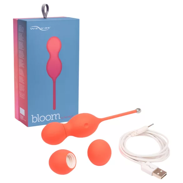 We-Vibe Bloom - Kegel Balls with Adjustable Weights (Orange)
