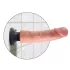 King Cock 9" Suction Cup Vibrator (23 cm) - Natural