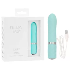 Pillow Talk Flirty - rechargeable wand vibrator (turquoise)