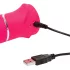 Happyrabbit Thrusting - Rechargeable Thrusting Rabbit Vibrator (Pink)