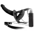 Double Thruster - Strap-On Dual Vibrator (Black)