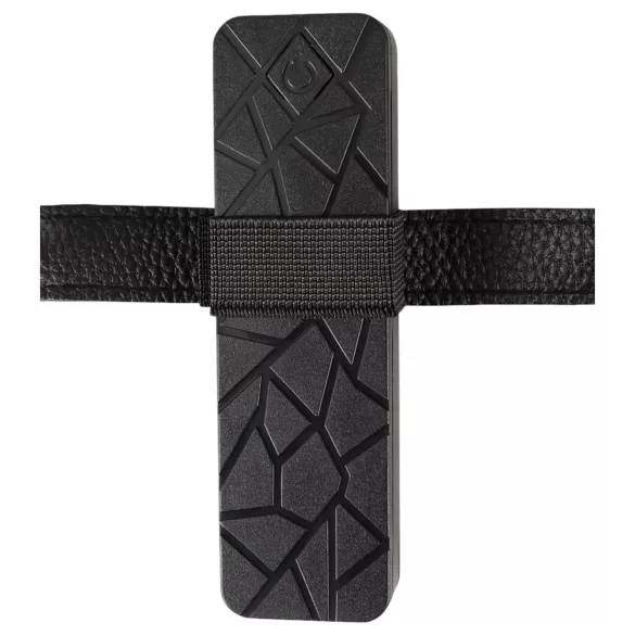 Double Thruster - Strap-On Dual Vibrator (Black)