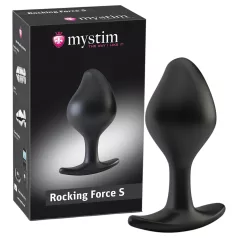 mystim Rocking Force S - electro anal plug - small (black)