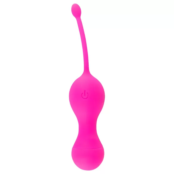 SMILE Love Balls - Rechargeable Pink Vibrating Egg with Remote Control
