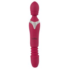 Javida Thrusting - 3-in-1 Massaging Vibrator (Red)