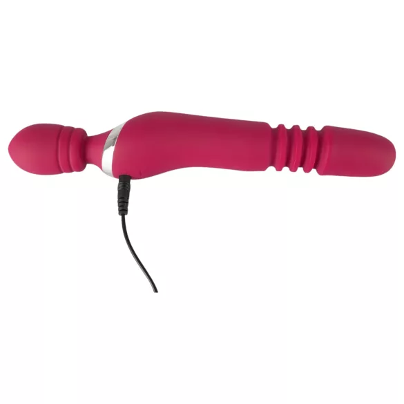 Javida Thrusting - 3-in-1 Massaging Vibrator (Red)