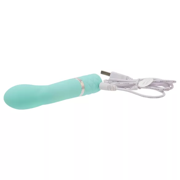 Pillow Talk Racy - Rechargeable Slim G-Spot Vibrator (Turquoise)