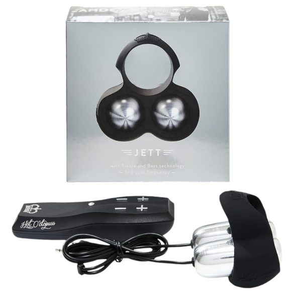 HOT Octopuss JETT - Dual Motor Vibrating Stroker (Black)