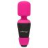 PalmPower Pocket Wand - mini massage vibrator (pink-black)