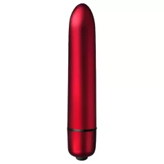 Scarlet Velvet Mini Lipstick Vibrator (10 Rhythms) - Red