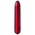 Scarlet Velvet Mini Lipstick Vibrator (10 Rhythms) - Red