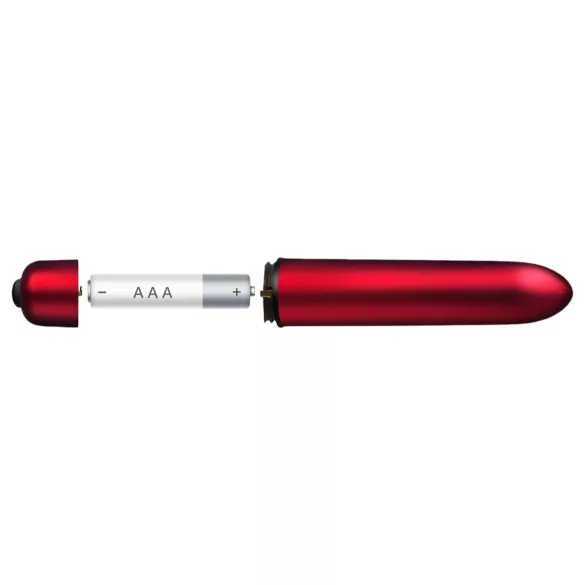 Scarlet Velvet Mini Lipstick Vibrator (10 Rhythms) - Red
