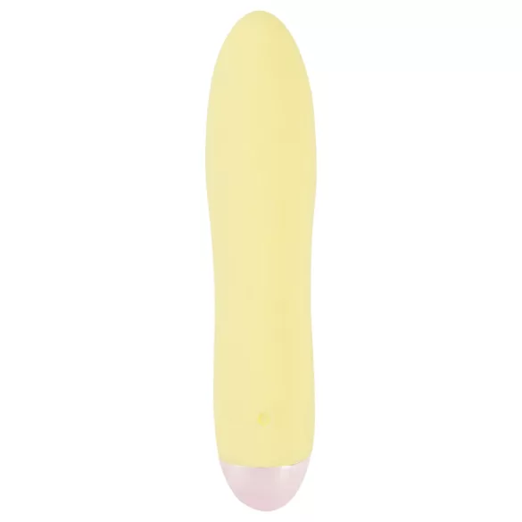 Cuties Mini Yellow - Rechargeable Silicone Vibrator (Yellow)