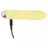 Cuties Mini Yellow - Rechargeable Silicone Vibrator (Yellow)