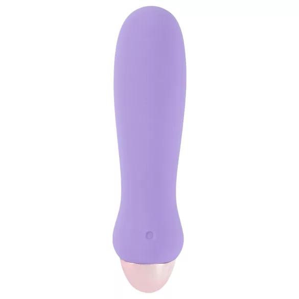 Cuties Mini Purple - Rechargeable Silicone Wand Vibrator (Purple)