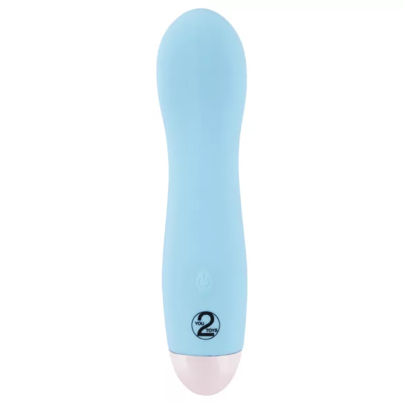 You2Toys - Cuties Mini Blue - rechargeable G-spot vibrator (turquoise)