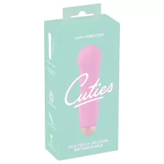 Cuties Mini Rose - Rechargeable Wave Vibrator (Pink)