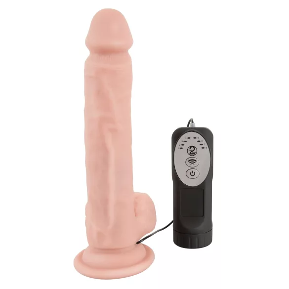 Medical Thrusting - suction cup thrusting & rotating vibrator (flesh‑tone)